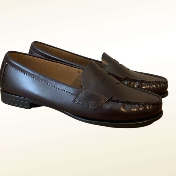 Women’s classic burgundy Leather Penny Loafer | Eastland  shoes NWOB size 10 - Picture 2 of 9